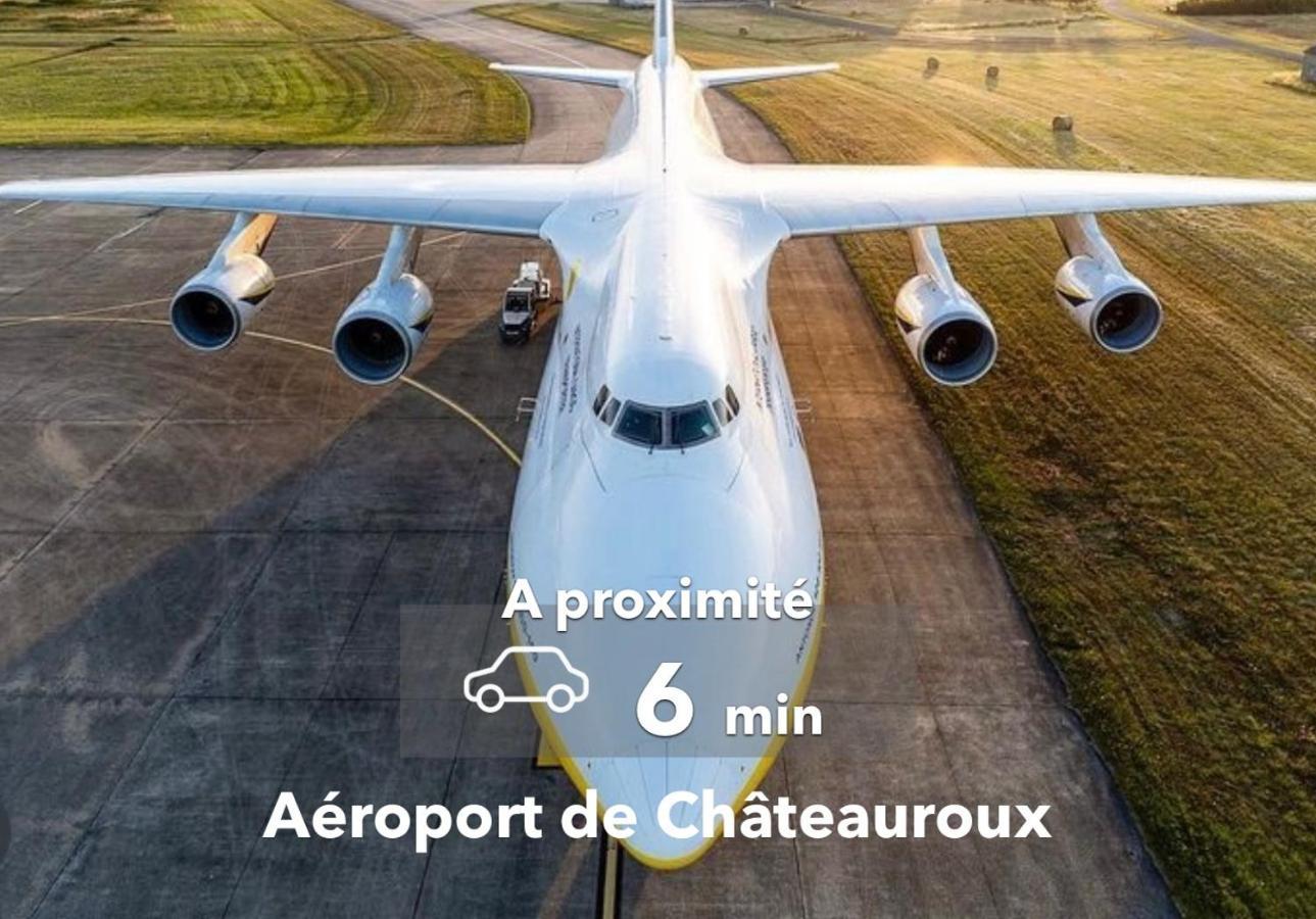 Le Terracotta ⸱ Stationnement Gratuit ⸱ Fibre Lejlighed Déols Eksteriør billede