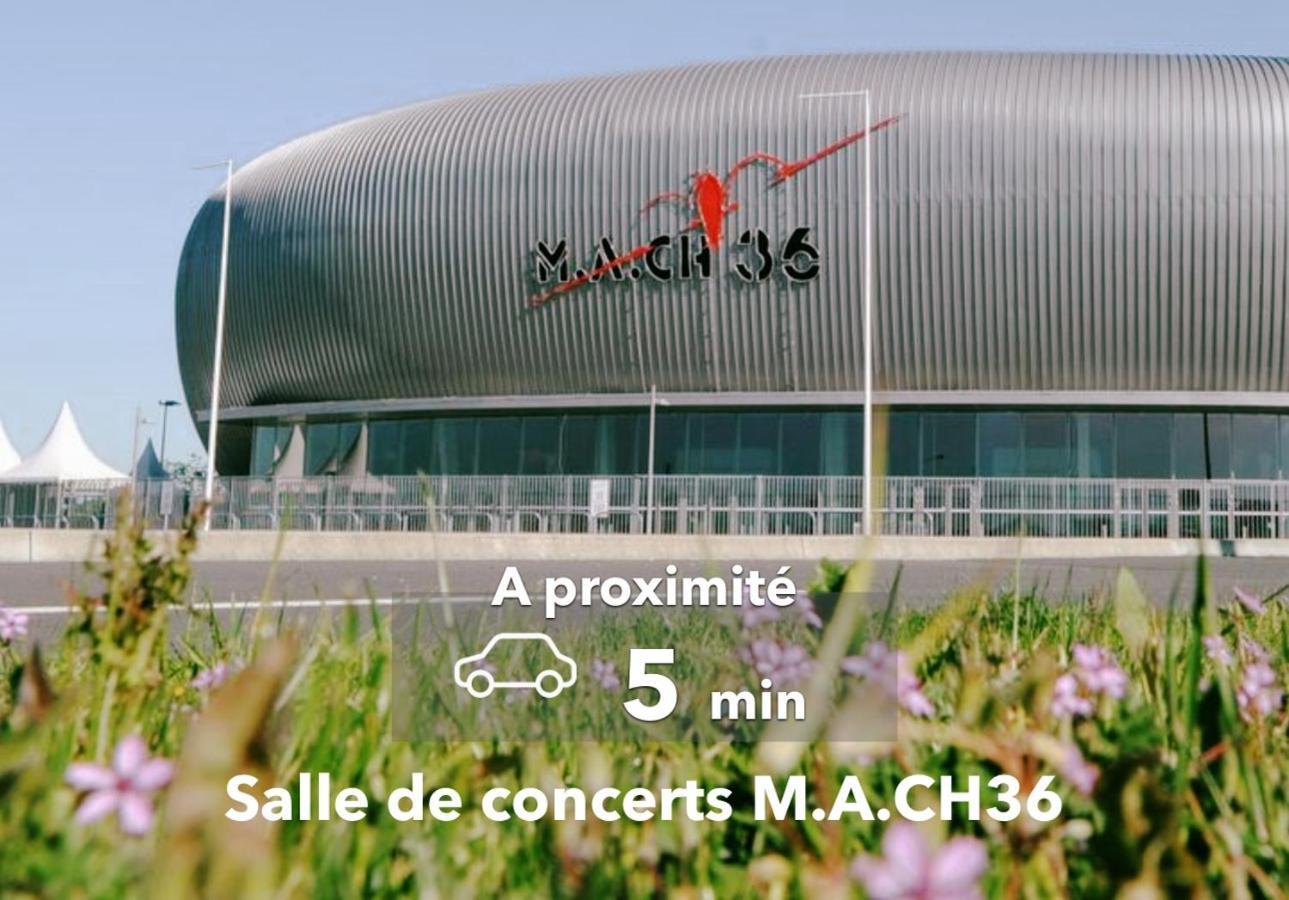 Le Terracotta ⸱ Stationnement Gratuit ⸱ Fibre Lejlighed Déols Eksteriør billede